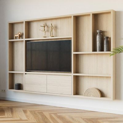 Tweede foto van Tv-Meubel - Flatbox Cinewall 