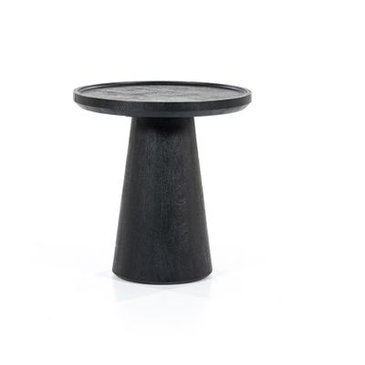 Foto van Eleonora - Bijzettafel Ron 46 x 49 zwart