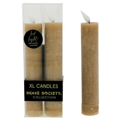 Foto van Home Society - XL Candles - Led Candle