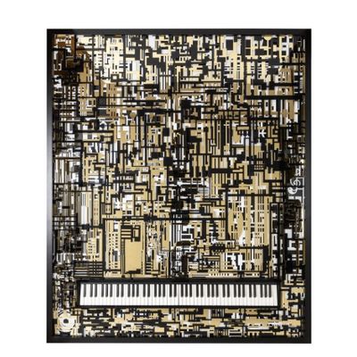 Foto van Richmond - Wall Art Piano Wibi