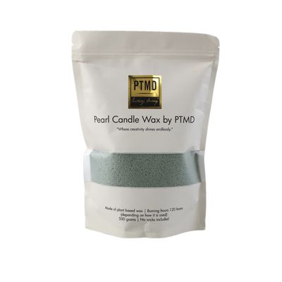 Foto van PTMD - Pearl Candle Wax - Sage Green