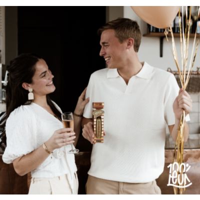 Tweede foto van 100% LEUK - Partycracker - Dankjewel