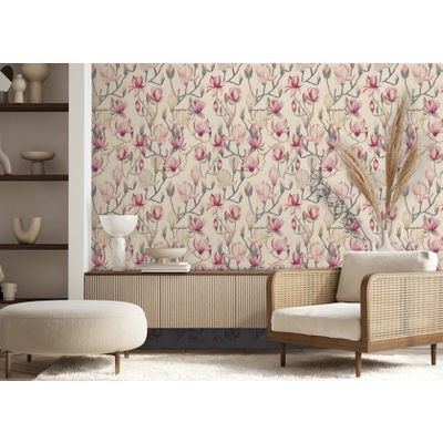 Foto van HookedOnWalls - Behang Marta Cortese - Magnolia