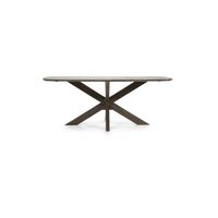 Eleonora - Eettafel Nikki 200 x 100 cm - Bruin