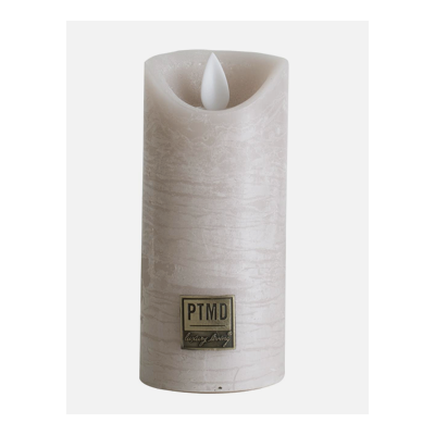Foto van PTMD - led kaars - beige - M