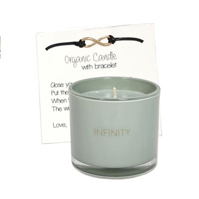 Foto van MY FLAME LIFESTYLE - Sojakaars Wensarmbandje - Infinity