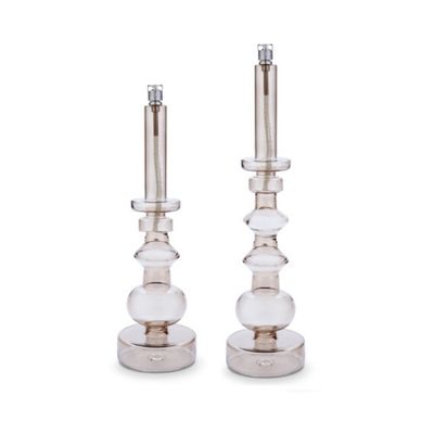 Tweede foto van Peri Living - Candleholder Champagne Chrome L - Olielamp