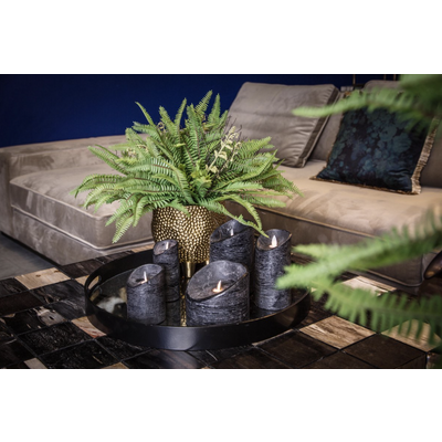 Tweede foto van PTMD - led kaars - zwart - XL