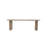 Eleonora - Eettafel Josh 250 x 110 cm - Bruin