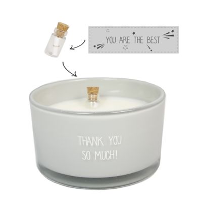 Foto van MY FLAME LIFESTYLE - Sojakaars Flessenpost - Thank you so much!