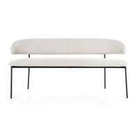 Eleonora - Eetkamerbank Luka beige Copenhagen