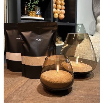 Foto van Pearl Candle - White - 350 gram