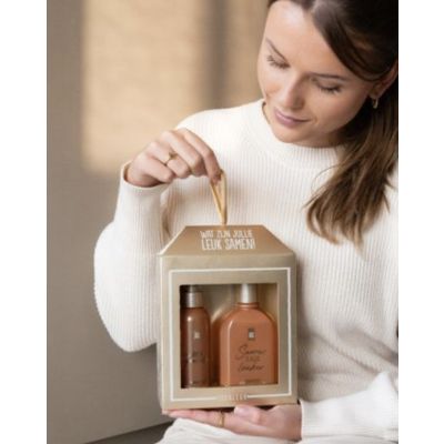 Tweede foto van 100% LEUK - Cadeauset - Wat zijn jullie leuk samen