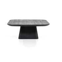 Eleonora - Salontafel Aron vierkant 80 x 80 zwart
