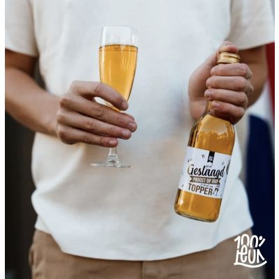 Tweede foto van 100% LEUK - Appelsap - Yes! Geslaagd! Proost op jou