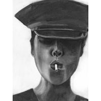 Urban Cotton - Smokes - Wandschilderij