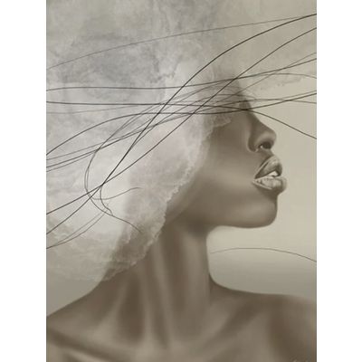 Foto van Urban Cotton - Cloudy Thoughts - Wand schilderij