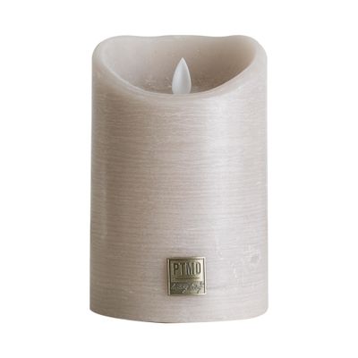 Foto van PTMD - led kaars - beige - L