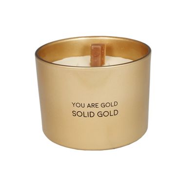 Foto van MY FLAME LIFESTYLE - Sojakaars - You are gold solid gold