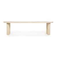 Eleonora - Eettafel Josh 300 x 110 cm - Naturel