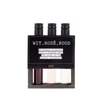 FLESSENWERK - De keuze is groot! - Wijngift tubes in rekje