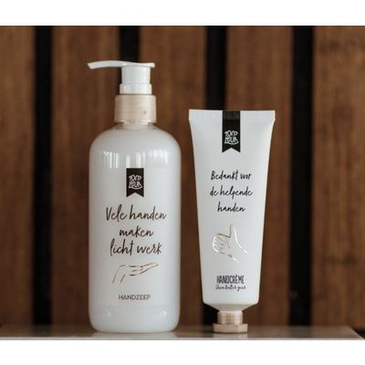 Tweede foto van 100% LEUK - Handcreme Tube - Bedankt voor de helpende handen