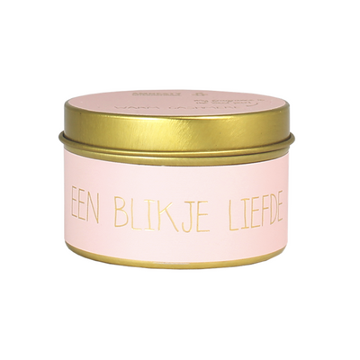 Foto van MY FLAME LIFESTYLE - Sojakaars XS - Een blikje liefde - Warm cashmere