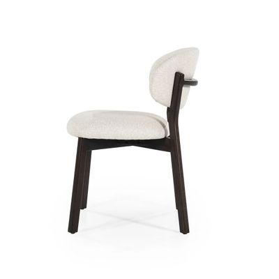 Tweede foto van Eleonora - Stoel Mikky Bruin - Beige Moon