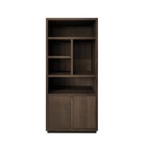 Richmond - Boekenkast Oakura 2 deuren - Brown