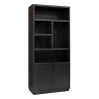 Richmond - Boekenkast Oakura 2 deuren - Black