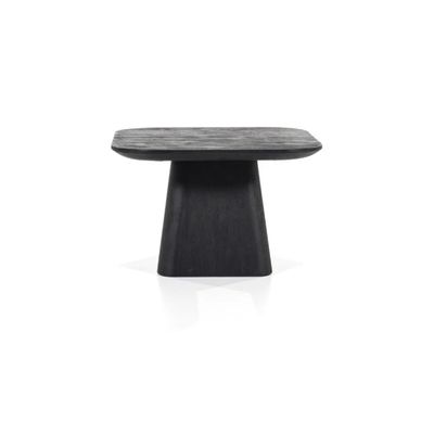 Foto van Eleonora - Bijzettafel Aron vierkant 60 x 60 zwart