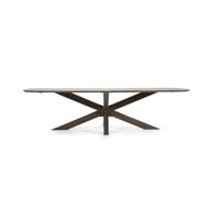 Eleonora - Eettafel Nikki 280 x 100 cm - Bruin 