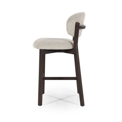 Tweede foto van Eleonora - Barstoel Mikky Bruin - Taupe Moon