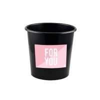 EAT YOUR PRESENT - for you bucket - roze - 5 liter