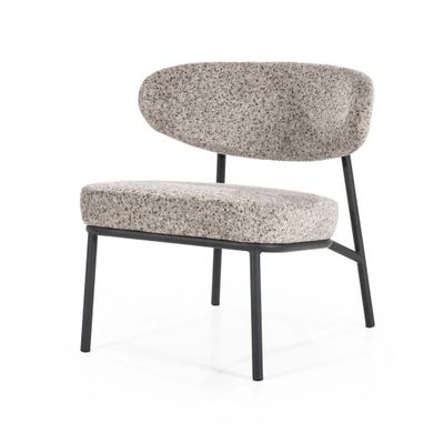 Foto van By Boo - Lounge Chair Jari - Taupe