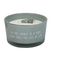 MY FLAME LIFESTYLE - Sojakaars - In this candle is a rock which gives you lots of luck