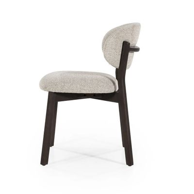 Tweede foto van Eleonora - Stoel Mikky Bruin - Taupe Moon