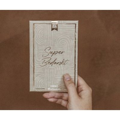 Tweede foto van 100% LEUK - Geurzakje - Super Bedankt