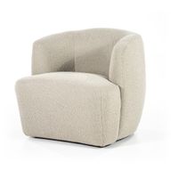 Eleonora - Fauteuil Charlotte taupe Copenhagen