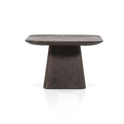 Foto van Eleonora - Bijzettafel Aron vierkant 60 x 60 bruin