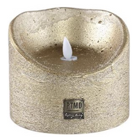 PTMD - led kaars - goud - XL