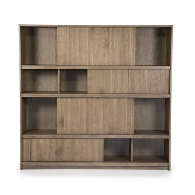 Tweede foto van Eleonora - Boekenkast Milo - Bruin