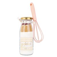 Eat Your Present - Gefelicitaart (je) met garde - Bakflesje 250 ml