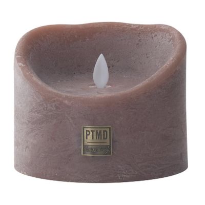 Foto van PTMD - Ledkaaars - Bruin - XL