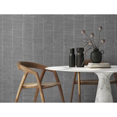 Foto van HookedOnWalls - Behang Arcade - Chalk