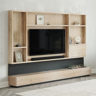 Foto van TV-Meubel - Flemming Cinewall met Haard
