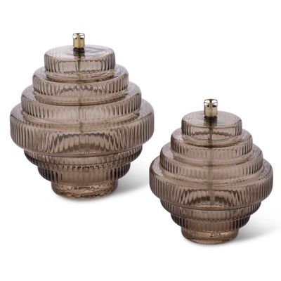 Tweede foto van Peri Living - Twin Champagne Brass M - Olielamp