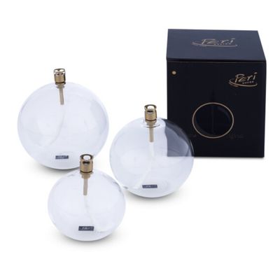 Tweede foto van Peri Living - Round Clear Brass M - Olielamp
