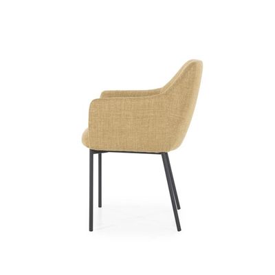 Tweede foto van Eleonora - Stoel Paul - Mosterd Linea