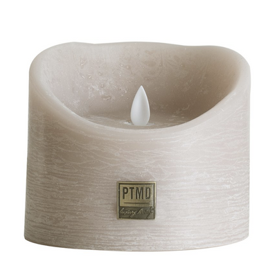 Foto van PTMD - led kaars - beige - XL
